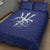 Caribbean Cricket Barbados Custom Quilt Bed Set Trident Champion’s Wave - Wonder Print Shop