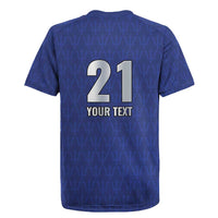 Caribbean Cricket Barbados Custom Rugby Jersey Trident Champion’s Wave - Wonder Print Shop