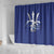 Caribbean Cricket Barbados Custom Shower Curtain Trident Champion’s Wave - Wonder Print Shop