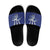 Caribbean Cricket Barbados Custom Slide Sandals Trident Champion’s Wave - Wonder Print Shop