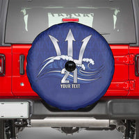 Caribbean Cricket Barbados Custom Spare Tire Cover Trident Champion’s Wave - Wonder Print Shop