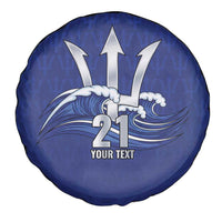 Caribbean Cricket Barbados Custom Spare Tire Cover Trident Champion’s Wave - Wonder Print Shop
