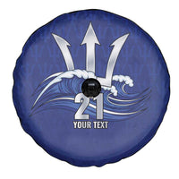 Caribbean Cricket Barbados Custom Spare Tire Cover Trident Champion’s Wave - Wonder Print Shop