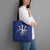 Caribbean Cricket Barbados Custom Tote Bag Trident Champion’s Wave - Wonder Print Shop