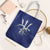Caribbean Cricket Barbados Custom Tote Bag Trident Champion’s Wave - Wonder Print Shop