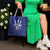 Caribbean Cricket Barbados Custom Tote Bag Trident Champion’s Wave - Wonder Print Shop