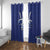 Caribbean Cricket Barbados Custom Window Curtain Trident Champion’s Wave - Wonder Print Shop
