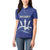 Caribbean Cricket Barbados Custom Women Polo Shirt Trident Champion’s Wave - Wonder Print Shop