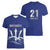 Caribbean Cricket Barbados Custom Women V-Neck T-Shirt Trident Champion’s Wave - Wonder Print Shop