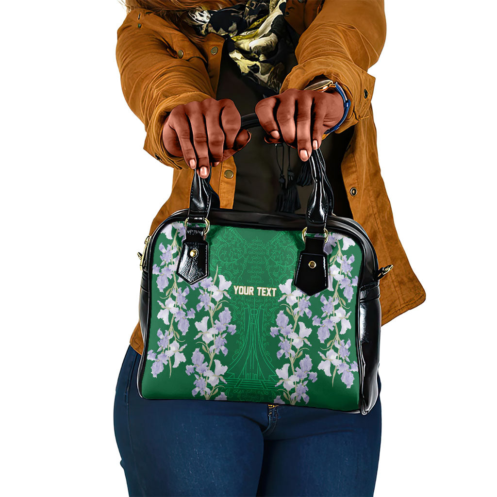 Custom Algeria Iris Floral Green Shoulder Handbag Africa Women’s Football Champion Series 2026