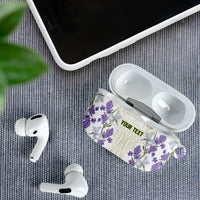 Custom Algeria Iris Floral White AirPods Case Africa Women’s Football Champion Series 2026