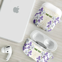 Custom Algeria Iris Floral White AirPods Case Africa Women’s Football Champion Series 2026