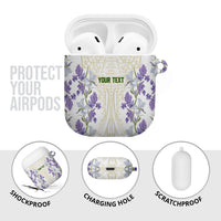 Custom Algeria Iris Floral White AirPods Case Africa Women’s Football Champion Series 2026
