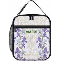 Custom Algeria Iris Floral White Lunch Bag Africa Women’s Football Champion Series 2026
