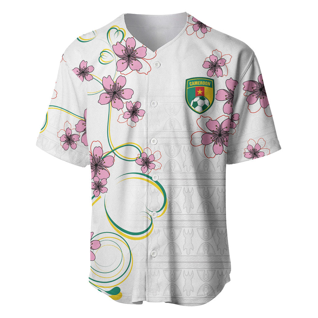 Custom Cameroon Red Stinkwood Floral Baseball Jersey Africa Women’s Football Champion Series 2026