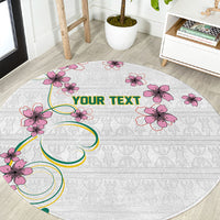 Custom Cameroon Red Stinkwood Floral Round Carpet Africa Women’s Football Champion Series 2026