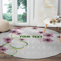 Custom Cameroon Red Stinkwood Floral Round Carpet Africa Women’s Football Champion Series 2026