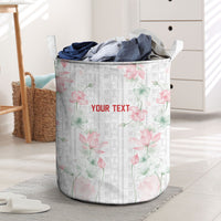 Custom Malawi Lotus Floral Laundry Basket Africa Women’s Football Champion Series 2026