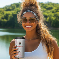 Custom Malawi Lotus Floral 4 in 1 Can Cooler Tumbler Africa Women’s Football Champion Series 2026