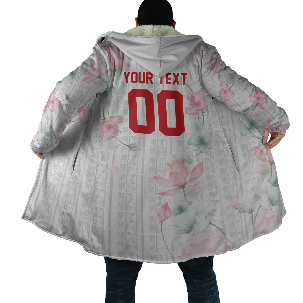 Custom Malawi Lotus Floral Cloak Africa Women’s Football Champion Series 2026