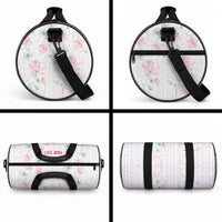 Custom Malawi Lotus Floral Duffle Bag Africa Women’s Football Champion Series 2026