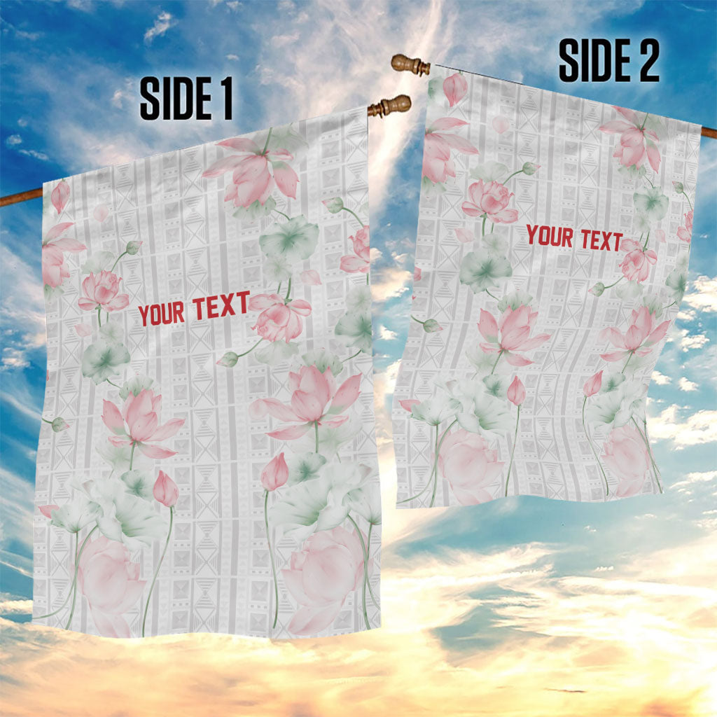 Custom Malawi Lotus Floral Garden Flag Africa Women’s Football Champion Series 2026