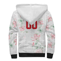 Custom Malawi Lotus Floral Sherpa Hoodie Africa Women’s Football Champion Series 2026