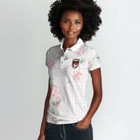Custom Malawi Lotus Floral Women Polo Shirt Africa Women’s Football Champion Series 2026