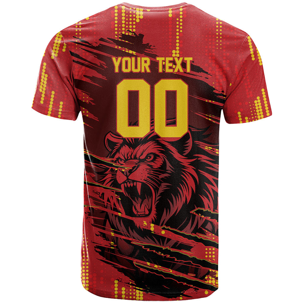 Custom Cameroon Red Lion T shirt Africa Football Champion Series 2026