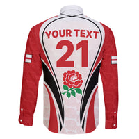 Custom England Rugby Family Matching Summer Maxi Dress and Hawaiian Shirt Come On Red Rose Word Cup 2023 - Wonder Print Shop