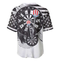 USA Darts Baseball Jersey American Bald Eagle with Grunge Style LT9 - Wonder Print Shop