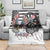 USA Darts Blanket American Bald Eagle with Grunge Style