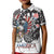 USA Darts Kid Polo Shirt American Bald Eagle with Grunge Style - Wonder Print Shop