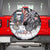 USA Darts Spare Tire Cover American Bald Eagle with Grunge Style - Wonder Print Shop