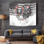 USA Darts Tapestry American Bald Eagle with Grunge Style - Wonder Print Shop
