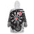 USA Darts Wearable Blanket Hoodie American Bald Eagle with Grunge Style - Wonder Print Shop