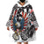 USA Darts Wearable Blanket Hoodie American Bald Eagle with Grunge Style - Wonder Print Shop