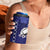 Custom Japan Rugby Pacific 4 in 1 Can Cooler Tumbler Sakuras Rising Sun wiht Polynesian Pattern LT9 - Wonder Print Shop