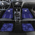 Custom Japan Rugby Pacific Car Mats Sakuras Rising Sun with Polynesian Pattern LT9 - Wonder Print Shop