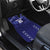 Custom Japan Rugby Pacific Car Mats Sakuras Rising Sun with Polynesian Pattern LT9 - Wonder Print Shop