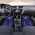 Custom Japan Rugby Pacific Car Mats Sakuras Rising Sun with Polynesian Pattern LT9 - Wonder Print Shop