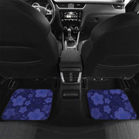 Custom Japan Rugby Pacific Car Mats Sakuras Rising Sun with Polynesian Pattern LT9 - Wonder Print Shop