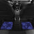 Custom Japan Rugby Pacific Car Mats Sakuras Rising Sun with Polynesian Pattern LT9 - Wonder Print Shop