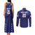 Custom Japan Rugby Pacific Couples Matching Tank Maxi Dress and Long Sleeve Button Shirt Sakuras Rising Sun with Polynesian Pattern LT9 - Wonder Print Shop