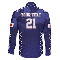Custom Japan Rugby Pacific Family Matching Off The Shoulder Long Sleeve Dress and Hawaiian Shirt Sakuras Rising Sun with Polynesian Pattern - Wonder Print Shop