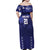 Custom Japan Rugby Pacific Family Matching Off Shoulder Maxi Dress and Hawaiian Shirt Sakuras Rising Sun with Polynesian Pattern LT9 - Wonder Print Shop