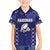 Custom Japan Rugby Pacific Family Matching Off Shoulder Short Dress and Hawaiian Shirt Sakuras Rising Sun with Polynesian Pattern LT9 - Wonder Print Shop