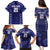 Custom Japan Rugby Pacific Family Matching Puletasi and Hawaiian Shirt Sakuras Rising Sun with Polynesian Pattern - Wonder Print Shop