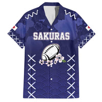 Custom Japan Rugby Pacific Family Matching Puletasi and Hawaiian Shirt Sakuras Rising Sun with Polynesian Pattern - Wonder Print Shop