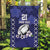 Custom Japan Rugby Pacific Garden Flag Sakuras Rising Sun with Polynesian Pattern - Wonder Print Shop